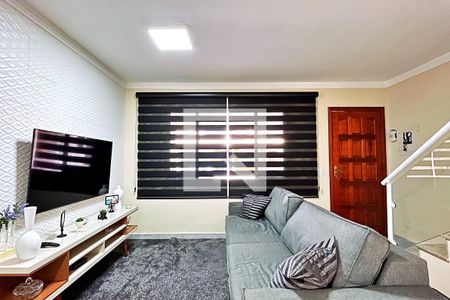 Sala de casa de condomínio à venda com 3 quartos, 127m² em Vila Adelaide Perella, Guarulhos
