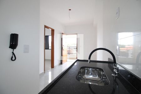 Sala/Cozinha e área de serviço de apartamento à venda com 2 quartos, 34m² em Vila Dalila, São Paulo