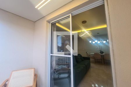 Varanda da Sala de apartamento à venda com 1 quarto, 56m² em Vila Antonieta, São Paulo