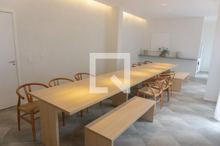 Apartamento para alugar com 24m², 1 quarto e sem vagaÁrea comum - Salão de festas