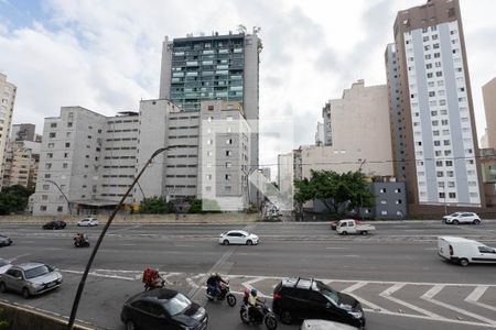 Vista da Sala de apartamento para alugar com 1 quarto, 24m² em Bela Vista, São Paulo