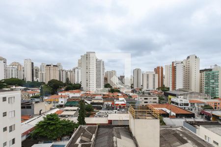 Vista da Sala de apartamento à venda com 1 quarto, 44m² em Campo Belo, São Paulo