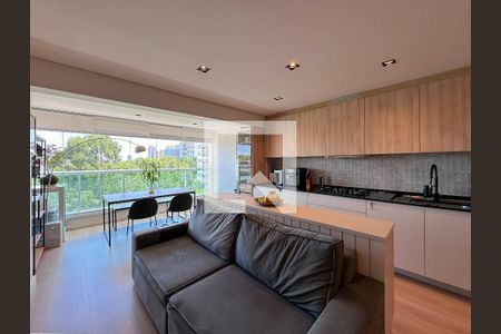 Sala de apartamento para alugar com 2 quartos, 68m² em Jardim Aeroporto, São Paulo