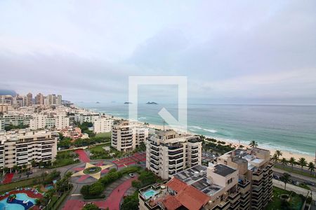 Vista da Varanda de apartamento à venda com 2 quartos, 110m² em Barra da Tijuca, Rio de Janeiro