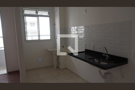 Cozinha e Área de Serviço de apartamento para alugar com 3 quartos, 54m² em Jardim Carlos Gomes, Jundiaí