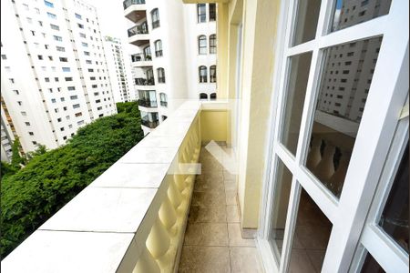 Varanda de apartamento para alugar com 4 quartos, 180m² em Jardim Paulista, São Paulo