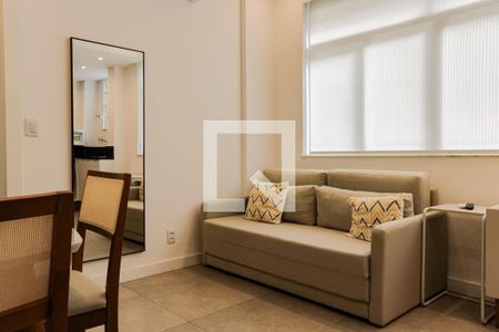 Sala de apartamento à venda com 1 quarto, 35m² em Copacabana, Rio de Janeiro