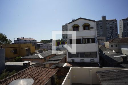 Vista Sala de apartamento à venda com 1 quarto, 39m² em Santa Maria Goretti, Porto Alegre