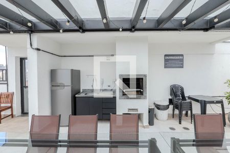 Studio à venda com 26m², 1 quarto e sem vaga Studio à venda com 26m², 1 quarto e sem vagaÁrea comum - Churrasqueira