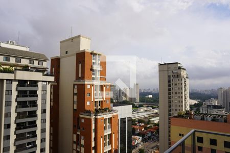 Vista da Piscina de kitnet/studio à venda com 1 quarto, 22m² em Jardim Paulista, São Paulo