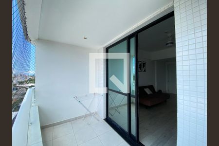 Varanda da Sala de apartamento para alugar com 1 quarto, 45m² em Caminho das Árvores , Salvador