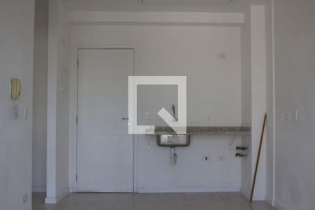 Sala / Cozinha de kitnet/studio à venda com 1 quarto, 70m² em Panamby, São Paulo