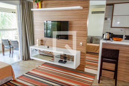 Sala de apartamento para alugar com 2 quartos, 86m² em Campeche, Florianópolis
