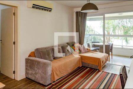 Sala de apartamento para alugar com 2 quartos, 86m² em Campeche, Florianópolis