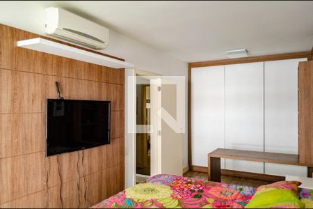 Suíte - Dormitório de apartamento para alugar com 2 quartos, 86m² em Campeche, Florianópolis
