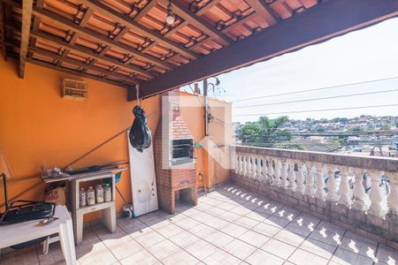 Terraço da Sala de casa à venda com 3 quartos, 100m² em Jardim Santo Alberto, Santo André