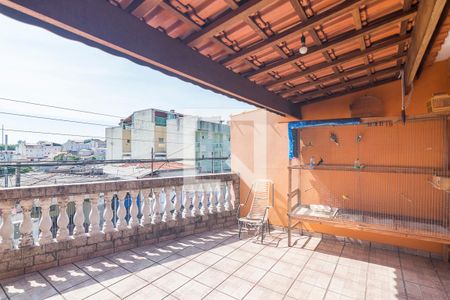 Terraço da Sala de casa à venda com 3 quartos, 100m² em Jardim Santo Alberto, Santo André