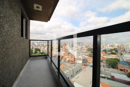 Varanda da Sala de apartamento à venda com 2 quartos, 47m² em Vila Guilhermina, São Paulo