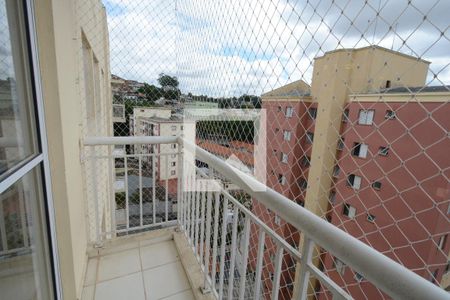 Varanda da Sala de apartamento para alugar com 2 quartos, 58m² em Jardim Ubirajara, São Paulo