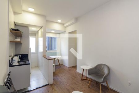 Sala de apartamento para alugar com 1 quarto, 38m² em Santa Cecilia, São Paulo