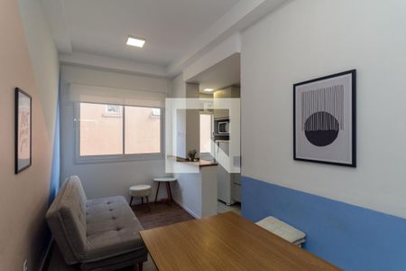 Sala de apartamento para alugar com 1 quarto, 30m² em Santa Cecilia, São Paulo