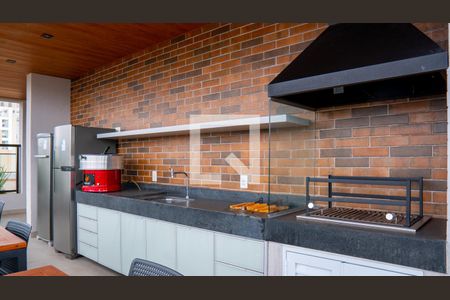 Studio para alugar com 27m², 1 quarto e sem vagaChurrasqueira