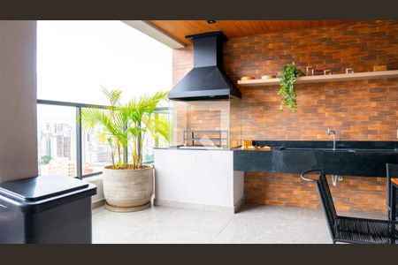 Studio para alugar com 27m², 1 quarto e sem vagaChurrasqueira