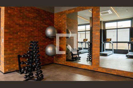 Studio para alugar com 27m², 1 quarto e sem vagaAcademia