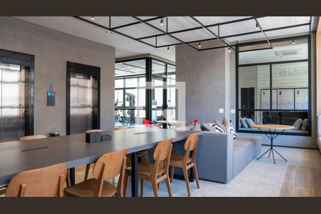 Studio para alugar com 27m², 1 quarto e sem vagaCoworking