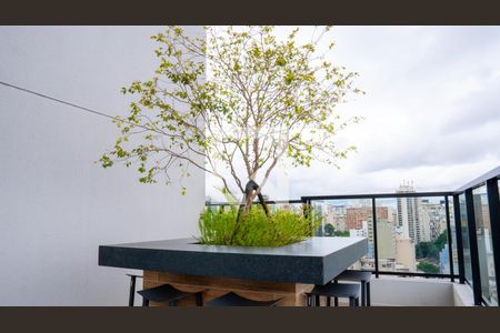 Studio para alugar com 27m², 1 quarto e sem vagaChurrasqueira