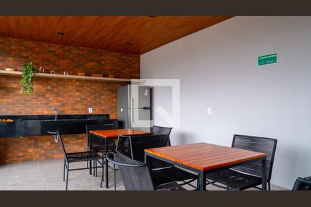 Studio para alugar com 27m², 1 quarto e sem vagaChurrasqueira