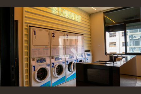 Studio para alugar com 27m², 1 quarto e sem vagaLavanderia