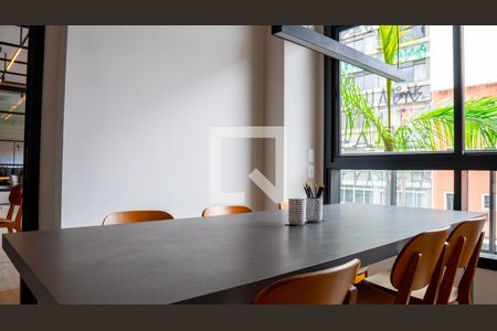 Studio para alugar com 27m², 1 quarto e sem vagaCoworking