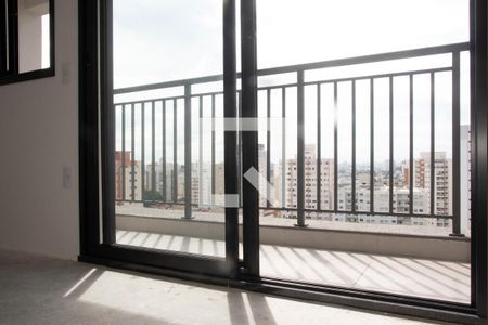Varanda do Studio de kitnet/studio para alugar com 1 quarto, 27m² em Mirandópolis, São Paulo