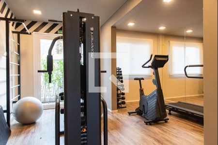Apartamento para alugar com 32m², 1 quarto e sem vagaAcademia