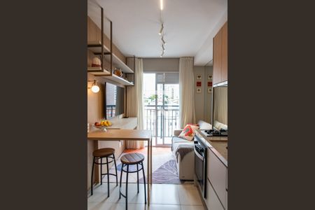 Sala de apartamento para alugar com 1 quarto, 32m² em Jardim da Gloria, São Paulo