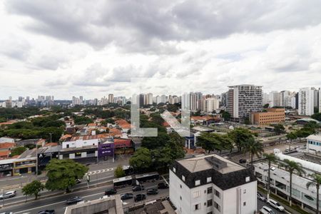 Vista de apartamento à venda com 2 quartos, 37m² em Indianópolis, São Paulo