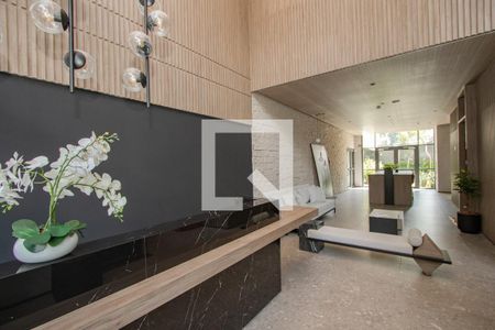 Studio para alugar com 30m², 1 quarto e sem vaga Studio para alugar com 30m², 1 quarto e sem vagaHall de Entrada