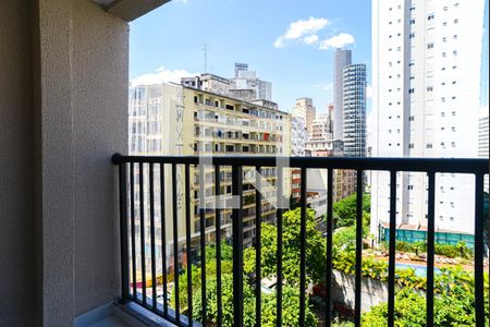 Varanda da Sala de apartamento para alugar com 2 quartos, 40m² em Consolação, São Paulo