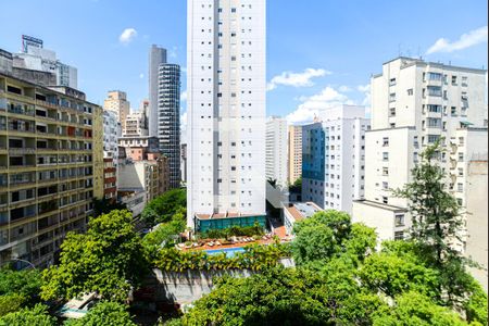 Vista da Varanda da Sala de apartamento para alugar com 2 quartos, 40m² em Consolação, São Paulo