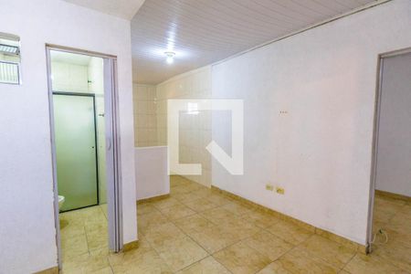 Sala de casa de condomínio para alugar com 1 quarto, 50m² em Nova Mirim, Praia Grande