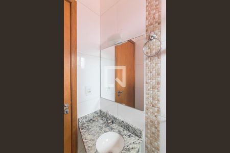 Banheiro da Suite de apartamento à venda com 2 quartos, 104m² em Vila America, Santo André
