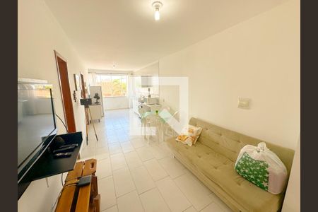 Sala  de apartamento para alugar com 2 quartos, 50m² em São João do Rio Vermelho, Florianópolis