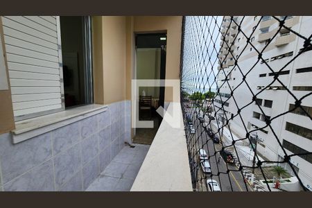 Detalhe Sala de apartamento para alugar com 2 quartos, 85m² em Boqueirão, Santos