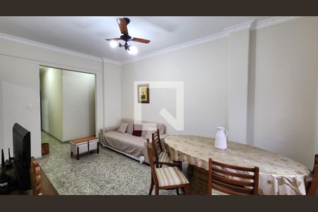 Sala de apartamento para alugar com 2 quartos, 85m² em Boqueirão, Santos