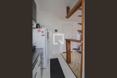 Cozinha de apartamento à venda com 2 quartos, 44m² em Vargem Pequena, Rio de Janeiro
