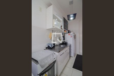 Cozinha de apartamento à venda com 2 quartos, 44m² em Vargem Pequena, Rio de Janeiro