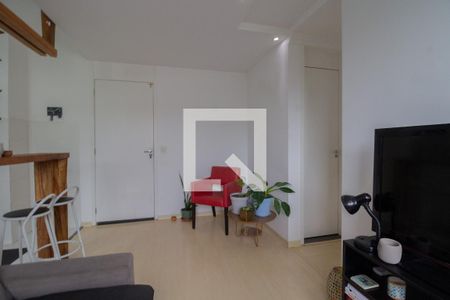 Sala  de apartamento à venda com 2 quartos, 44m² em Vargem Pequena, Rio de Janeiro
