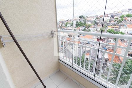 Varanda da Sala de apartamento para alugar com 2 quartos, 50m² em Penha de França, São Paulo