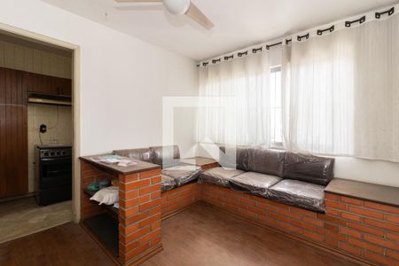 Sala de apartamento à venda com 1 quarto, 50m² em Indianópolis, São Paulo